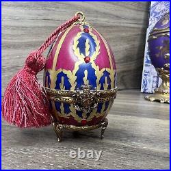 Joan Rivers Imperial Treasures Faberge Eggs, Phoenix Box, Gold Pin, & More