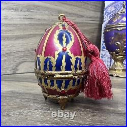 Joan Rivers Imperial Treasures Faberge Eggs, Phoenix Box, Gold Pin, & More