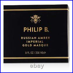 NEW Philip B Russian Amber Imperial Gold Masque 236ml/8oz