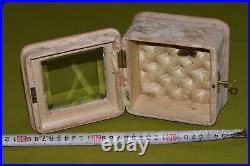 ORIGINAL Antique Box case imperial russian jewelry vtg old candy Nicholas II