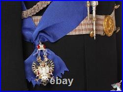 Order of the White Eagle, gold plated, Russian Imperial Order WWI HQ Replica