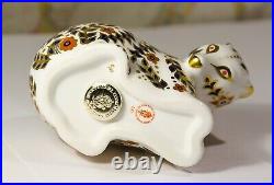 ROYAL CROWN DERBY RUSSIAN BEAR Retired Paperweight Boxed