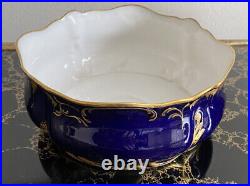 RUSSIAN IMPERIAL PORCELAIN KORNILOV BROTHERS Cobalt With Gold