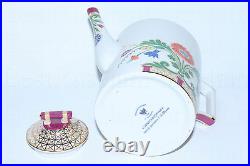 RUSSIAN Imperial Lomonosov Porcelain Teapot Zamoskvorechye Moscow River 22k Gold