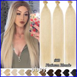 RUSSIAN Thick Stick I Tip Loop Remy Human Hair Extensions Pre Bond 150G 300S 0.5
