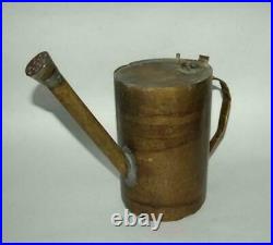 Rare Antique Old Imperial Russian Bronze Brass Watering Can Flowers 2 liters
