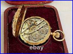 Rare Imperial Russian Princess Feodorovna Pocket watch 14k Gold 56 for Merit 18c