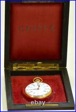 Rare antique Imperial Russian presentation 18k gold ladies watch c1890's, boxed