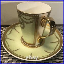 Royal Collection Buckingham Palace Gold Tone Imperial Russian Tea Cups