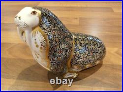 Royal Crown Derby Paperweight with Box. Russian Walrus