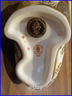 Royal Crown Derby Paperweight with Box. Russian Walrus