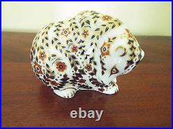 Royal Crown Derby Russian Bear First Quality With Gold Stopper