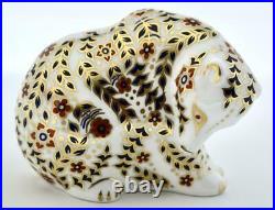Royal Crown Derby Russian Bear Imari Retired Paperweight Excellent Condn'1st