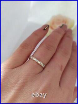 Royal Russian Rose Gold 585 14K Ring Women's Jewelry Beautiful Stone Size 6.5