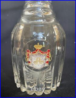 Russian Imperial Alexandra Feodorovna circa 1850 Banquet Service Decanter