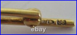 Russian Imperial Brooch Pin Jewelry Gold 56 Oscar Pihl 4 Faberge Antique