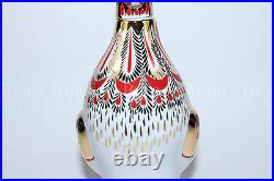 Russian Imperial Lomonosov Porcelain Decanter wine Red Rooster Russia 22k Gold