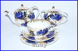 Russian Imperial Lomonosov Porcelain Tea set service Golden Garden 6/20 person