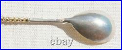 Russian Imperial Spoon 84 Silver Gold G. Klinger Kovsh Chalice Egg Cap Coin Icon