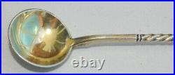 Russian Soviet Silver Enamel Niello Gilded Spoon Goblet Chalice Kovsh Bowl Egg