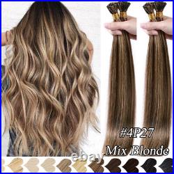 Russian Thick Pre Bonded Stick I TIP 100% Remy Human Hair Extensions Highlight
