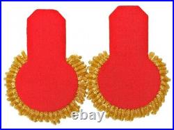 Staff Officers Epaulettes Epaulets INFANTRY ARTILLERY Imperial Russian Army GOLD