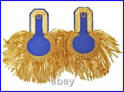 Staff Officers Epaulettes Epaulets INFANTRY ARTILLERY Imperial Russian Army GOLD