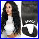 Thick Russian Clip In One Piece Real Human Hair Extensions Long Thick Hairpiece