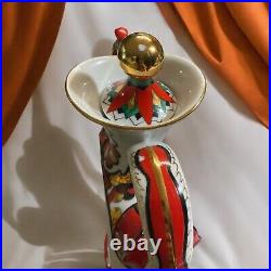 Vintage Singing Russian Decanter Kumanets Gold Gilt Lomonosov/Imperial Porcelain