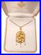 Vtg New Tatiana Faberge Imperial Collection Family Tree Pearl Pendant & Necklace